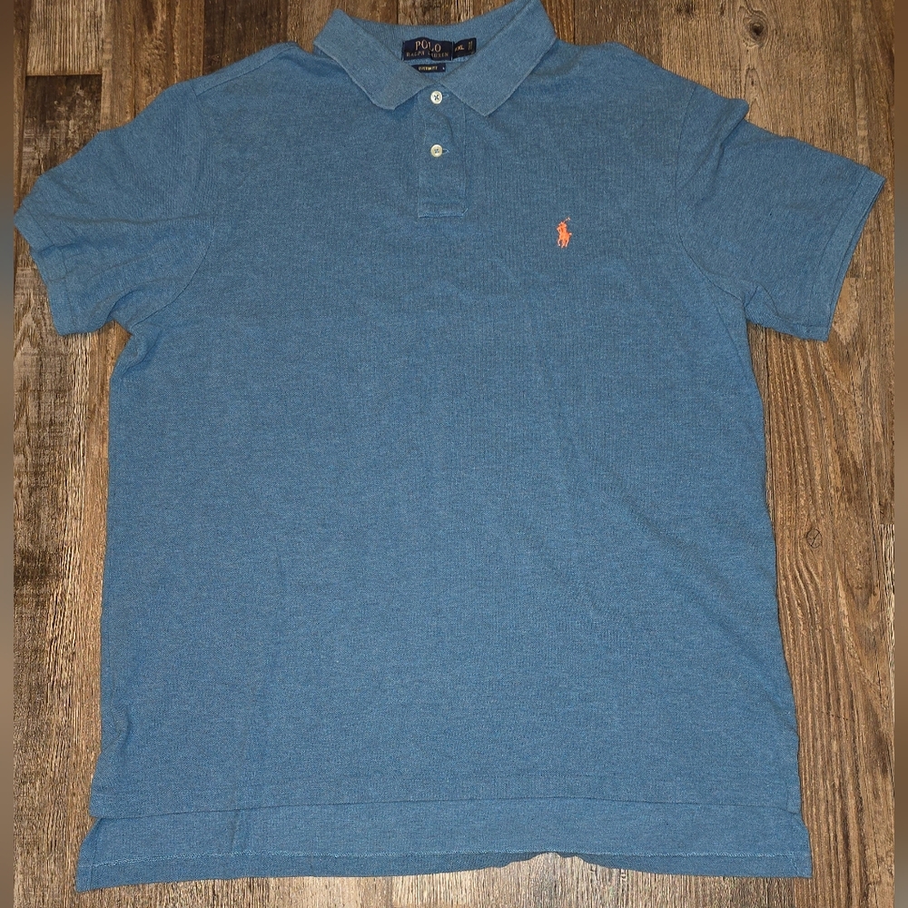 Polo by Ralph Lauren Classic Blue Polo Shirt